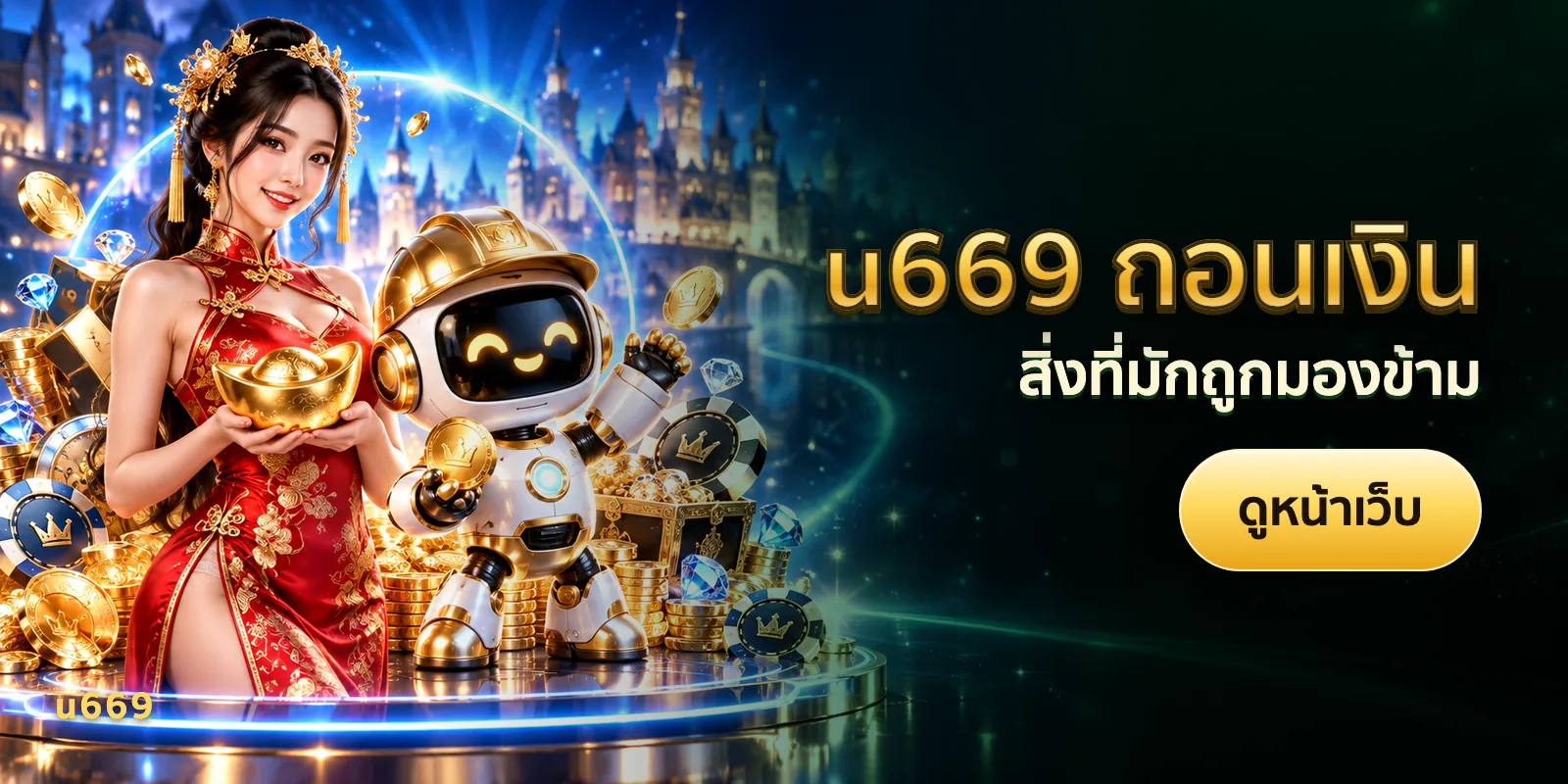 ภาพประกอบบทความ u669 ถอนเงิน — สิ่งที่มักถูกมองข้าม
